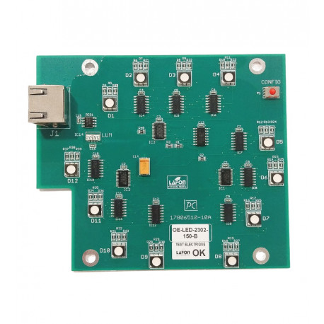 Carte électronique LEDs