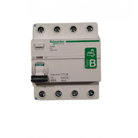 Différentiel 4P 40A 400V...